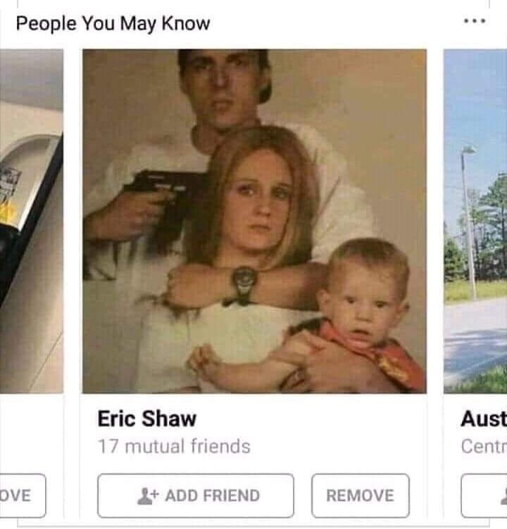 People you may know - meme