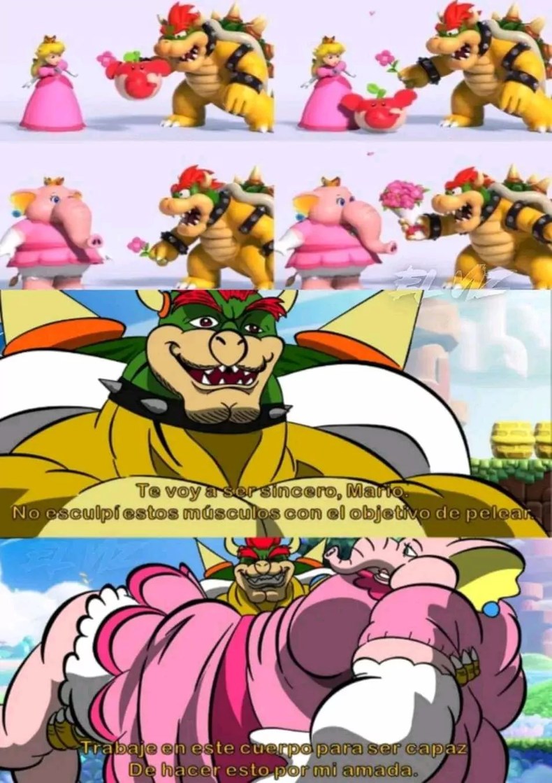 Super Mario Bros. Wonder es una mierda - meme