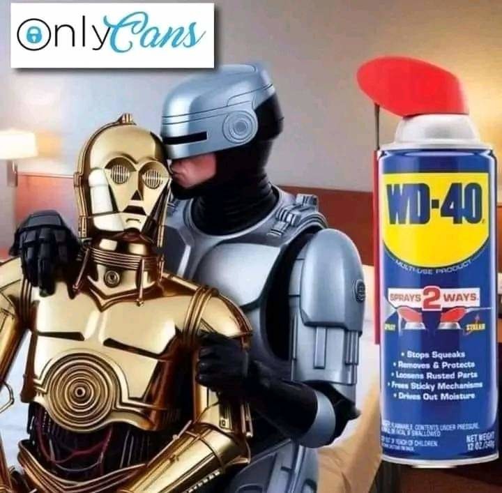 All I need is some WD-40 and a tap n' dye - meme