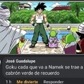 Goku traficante de Namekianos