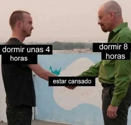 Cansado de estar siempre cansado? - meme