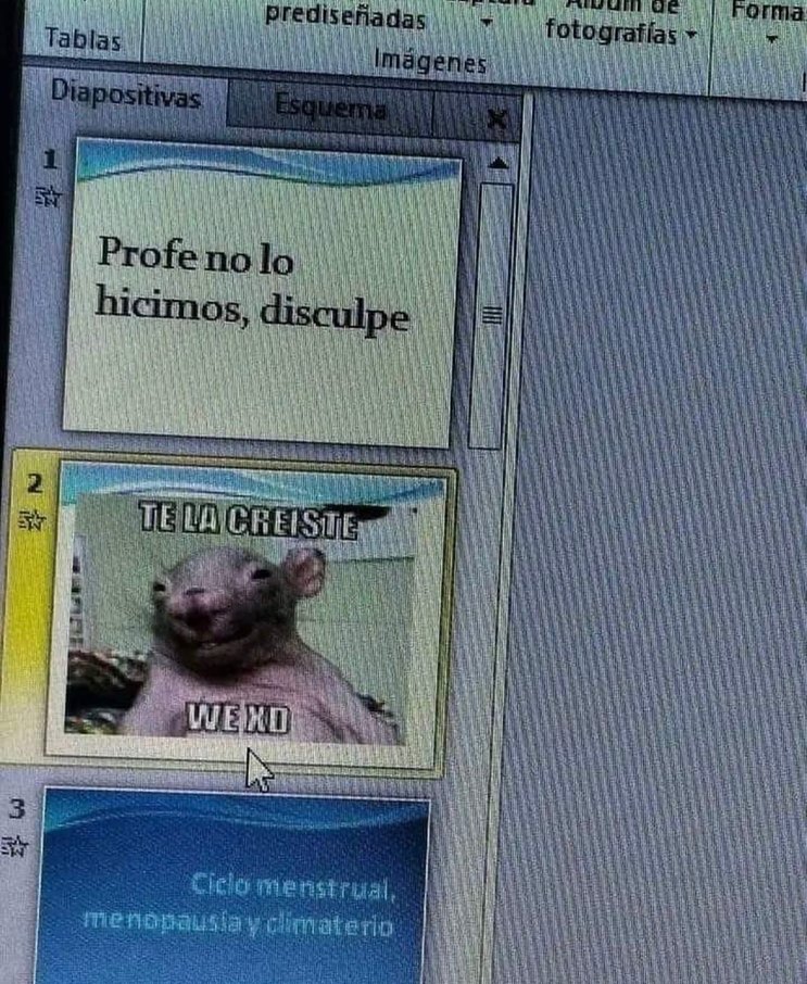 te la creíste se xd - meme