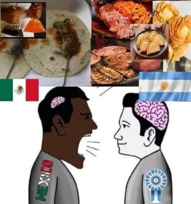 Mechico sv argentina - meme