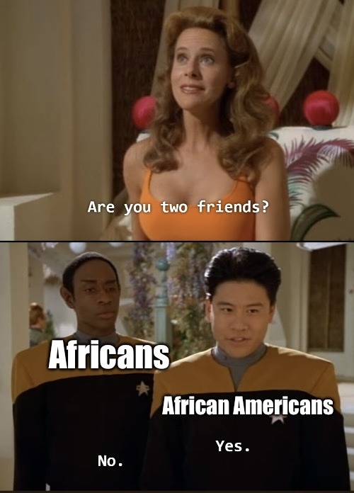 Seems to apply to most ethnicities. - meme