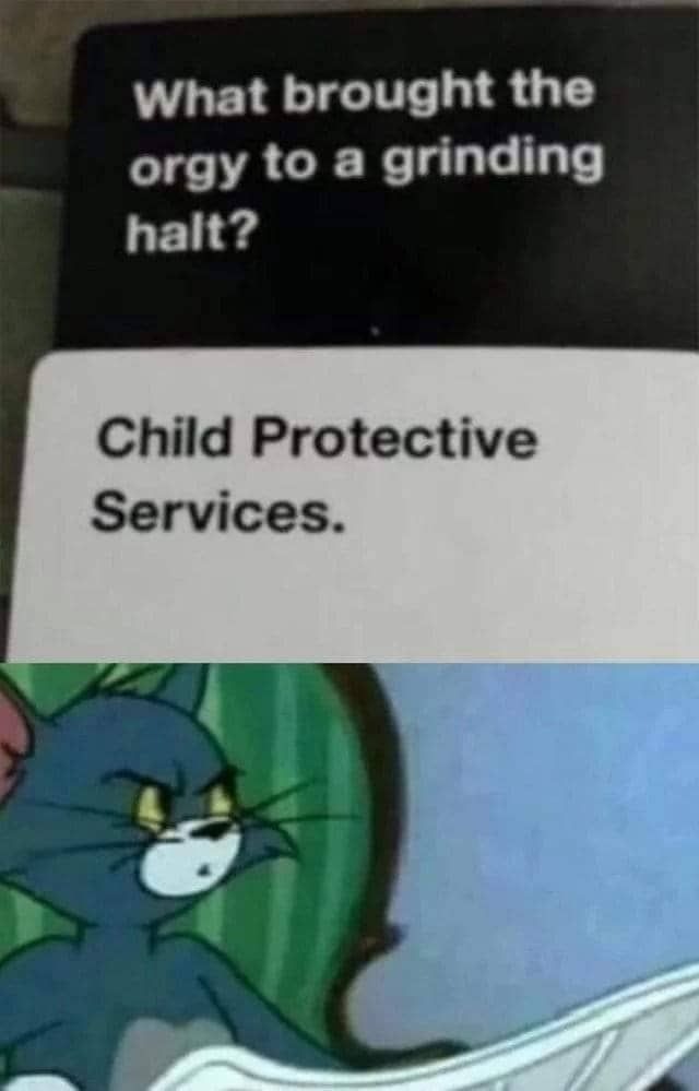 Child protective services - meme