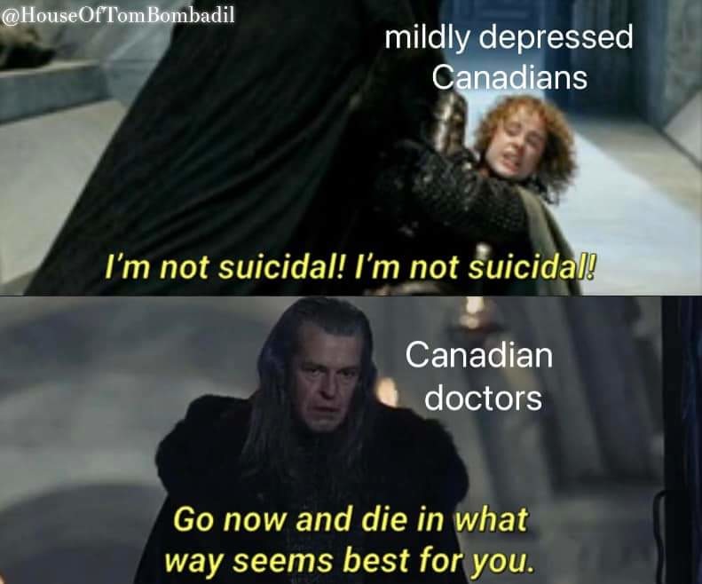 Canadian healthcare - meme
