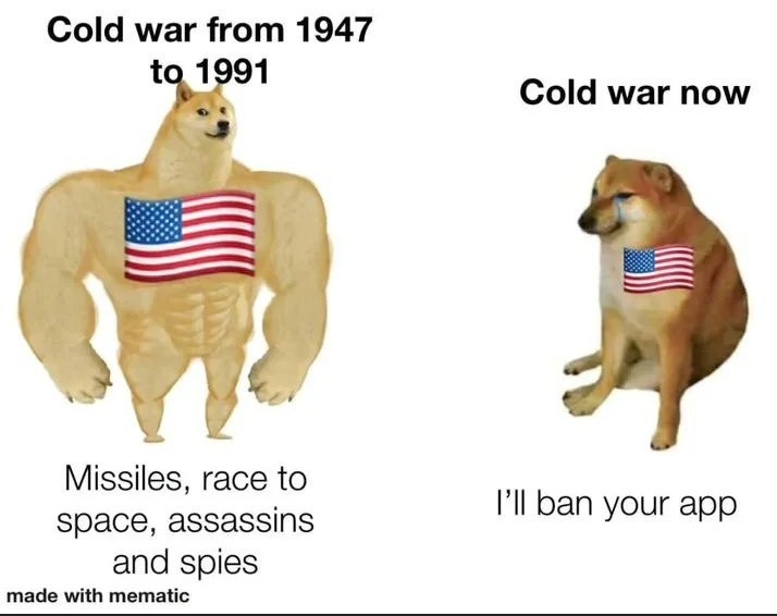 Cold war - meme