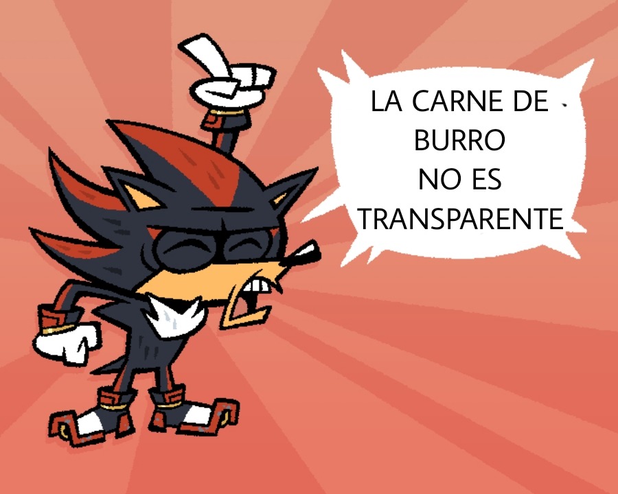 Shadow si tuviera mejores diálogos - meme