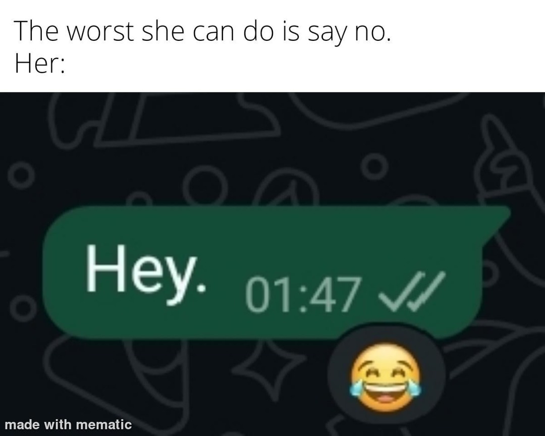 Hey. - meme