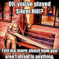 Pyramid head is king of all!!