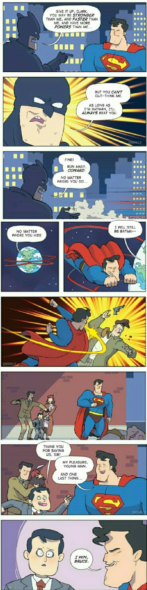 Superman Vs Batman - meme