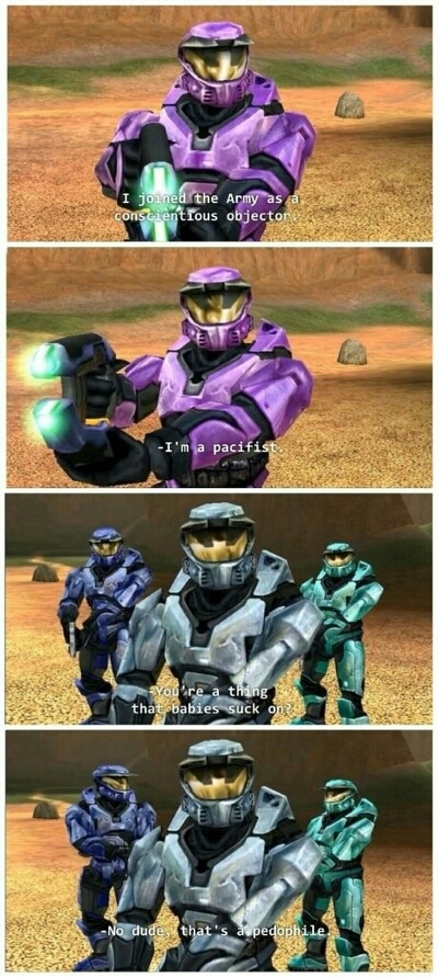 I love you long time if you follow for halo - meme