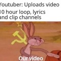 Your video is now our video