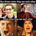 Bus drivers vs Pilots
