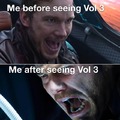 Before and after Guardians 3