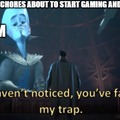 Gaming Megamind meme