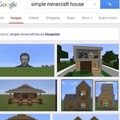 Simple minecraft house