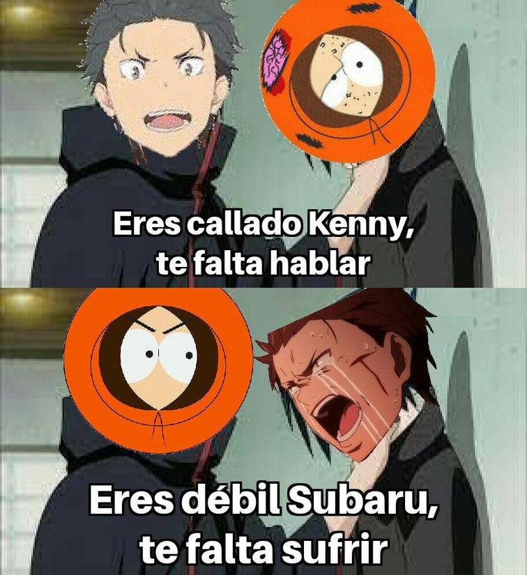 Subaru vs Kenny - meme