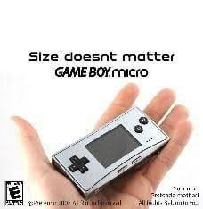 XDD (anuncio de la Game Boy Micro) - meme