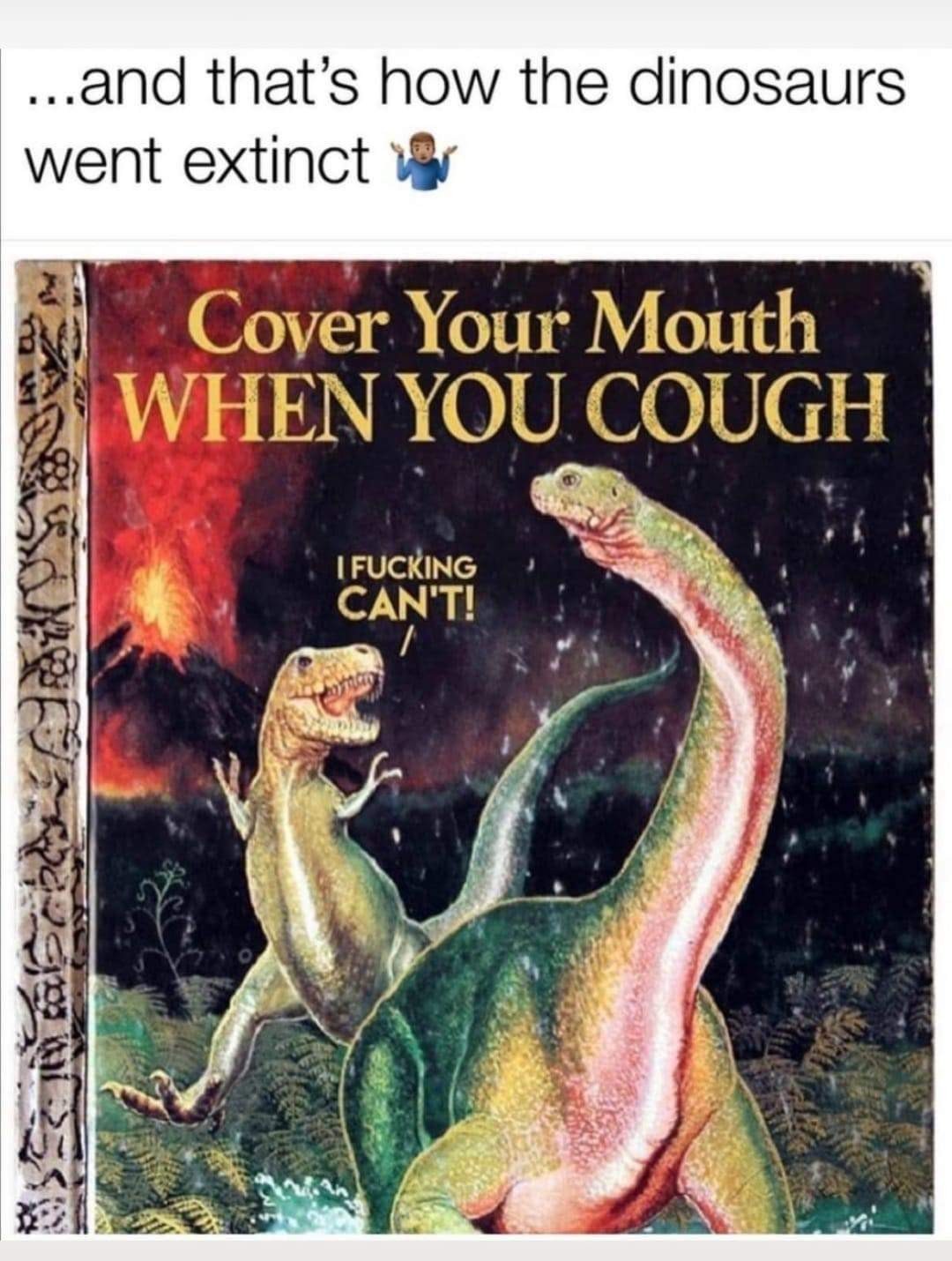 Covidsaurus rex - meme