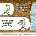 Don't gamble