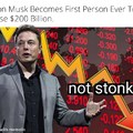 Elon Musk not stonks meme