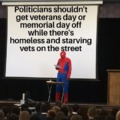 Spidey spitting facts about Memorial Day