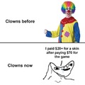 Clowns now