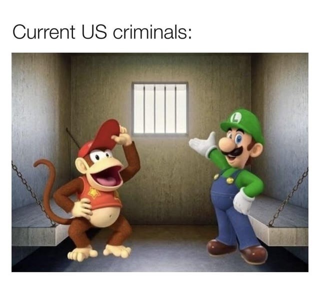 US Criminals rn - meme