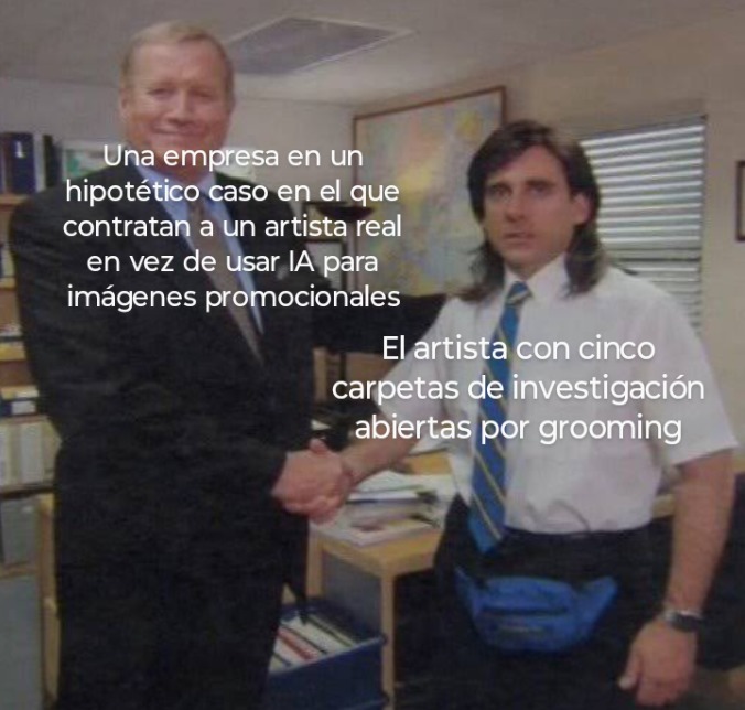 No es que las grandes empresas importen Pero si son pequeñas mejor que no se mezclen con esa gente - meme
