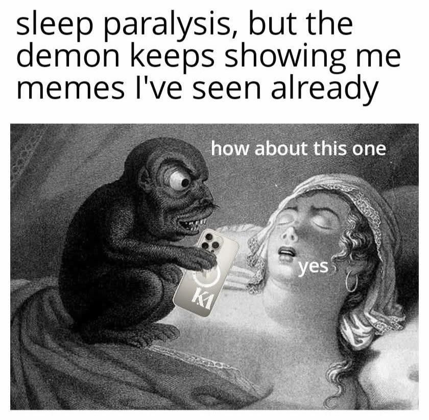 He's only on Facebook - meme