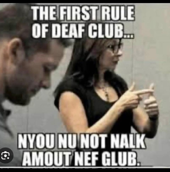 They can't talk anyway - meme