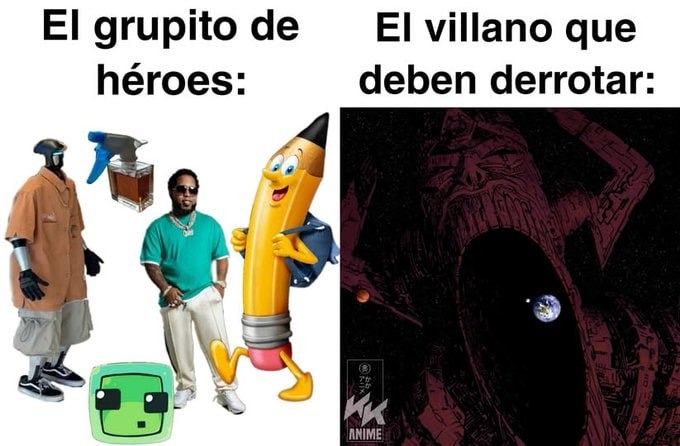 villano imposible versión meme