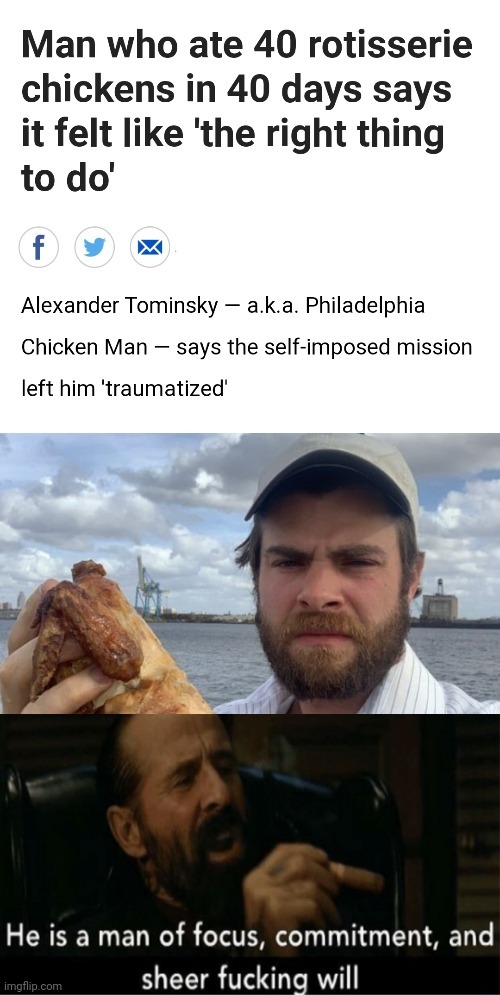 Chicken Man - meme