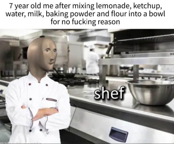 Cooking skillz - meme