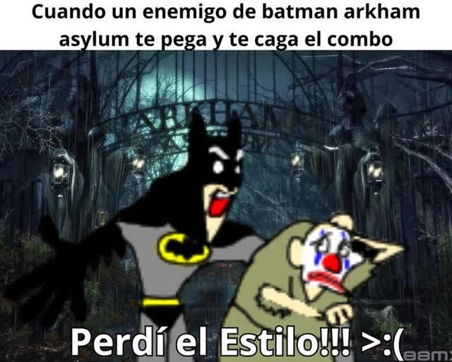 Arkham debe ser eterno - meme