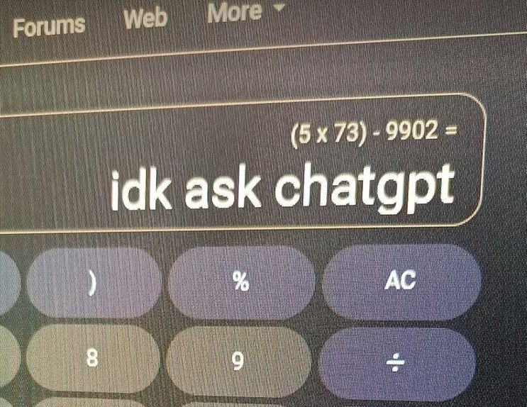 An odd internet musing about chatgpt and forums - meme