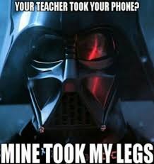 Vader lost his legs????? - meme