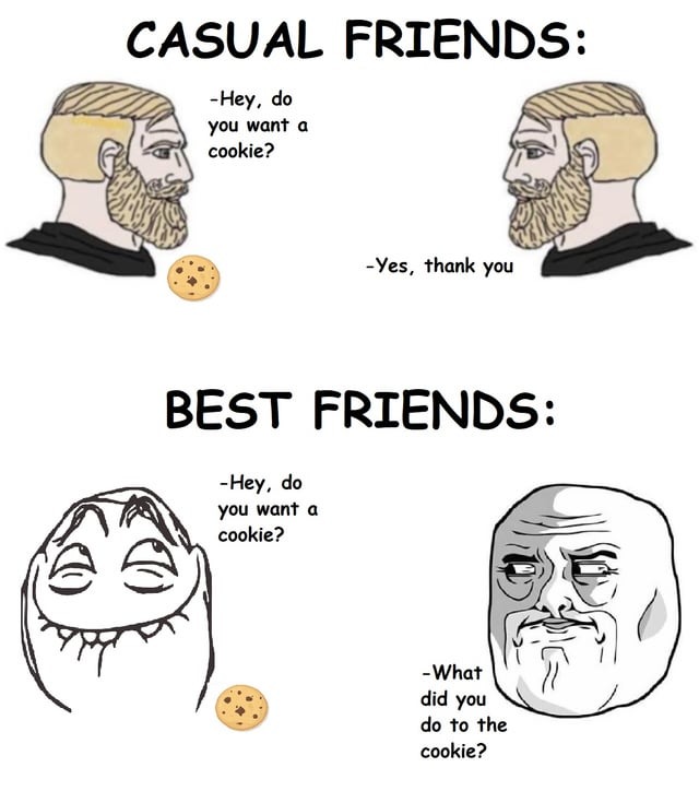 Best friends - meme