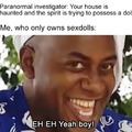 paranormal laughing meme