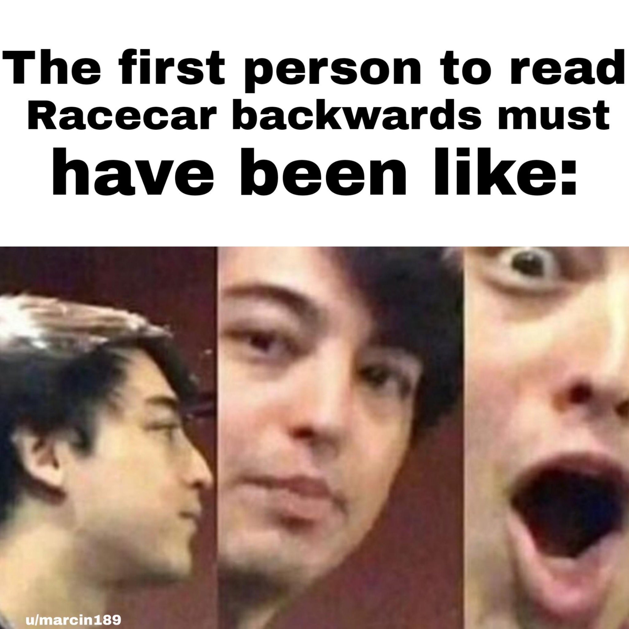 racecar - meme