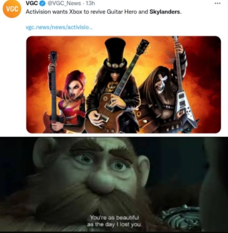 guitar hero - meme
