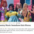 Country music dying