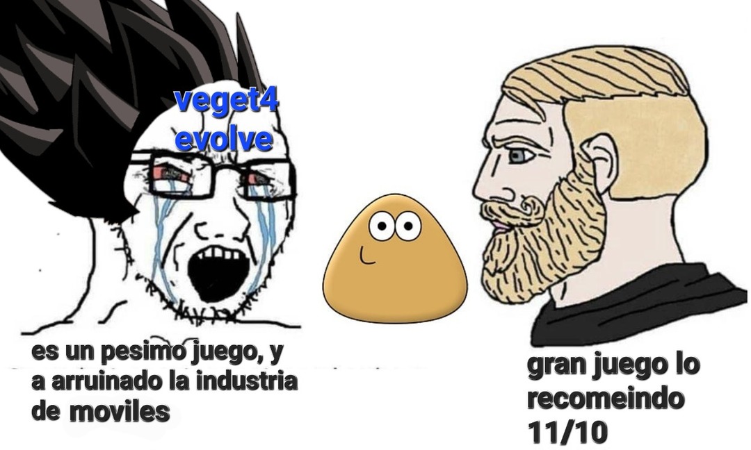 La veget4 evolve cada ves mas puta - meme