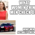 What men check out