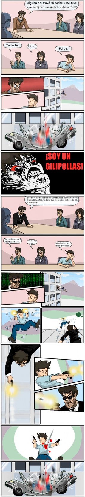 Junta de accionistas - vehiculo - meme