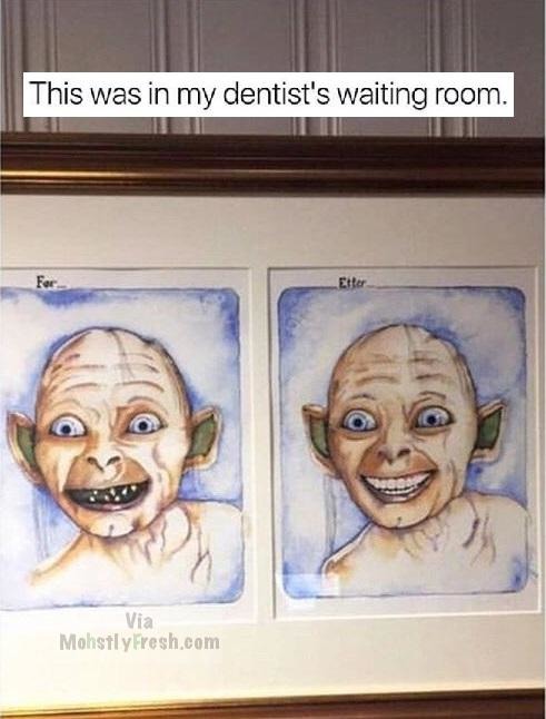 Dannist, the dentist - meme