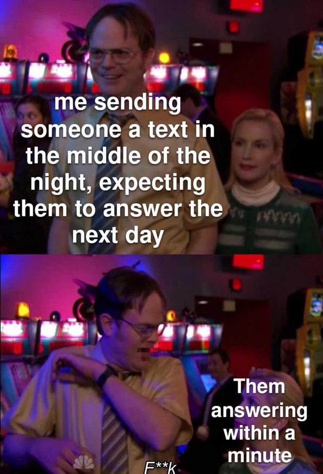 night text - meme