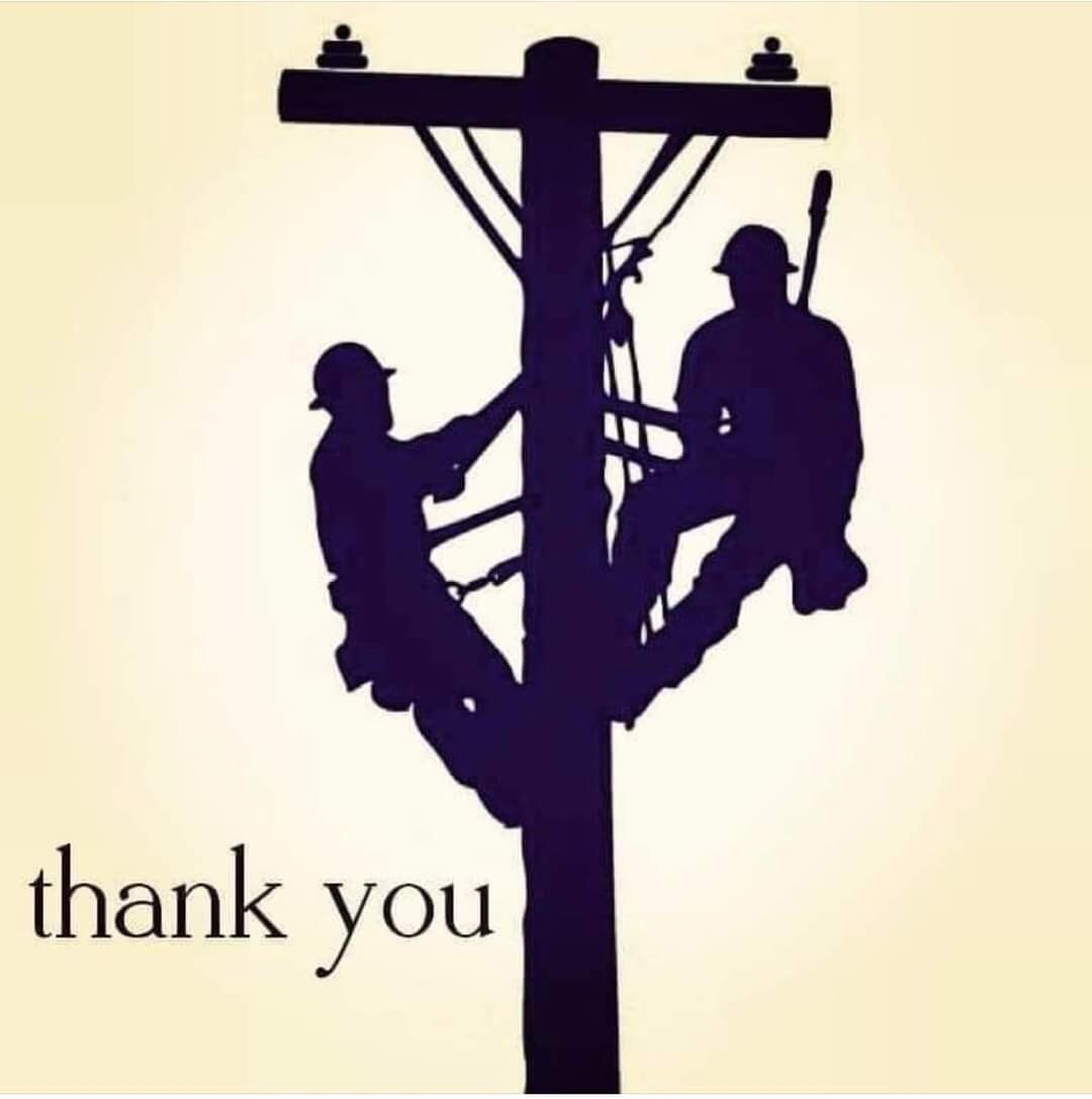 Thank you Linemen - meme