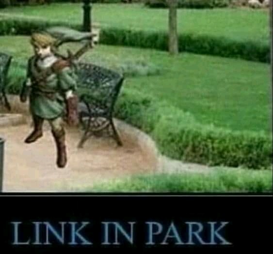 Link in park - meme